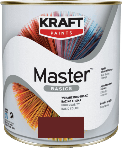 Βασικό κεραμιδί χρώμα για τον χρωματισμό πλαστικών και ακρυλικών χρωμάτων